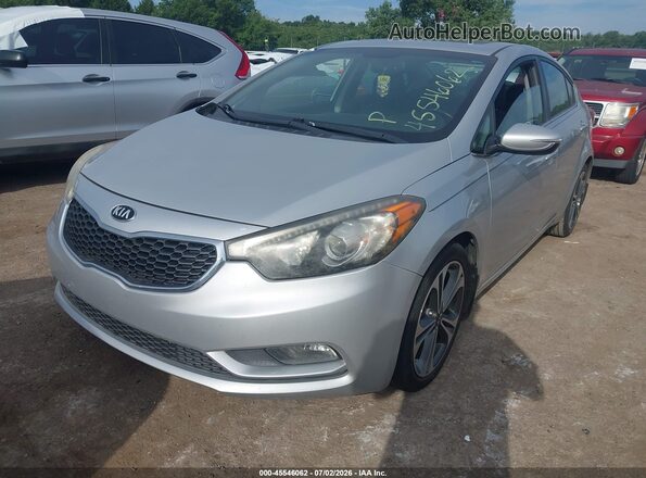 KNAFZ4A87G5553542 2016 KIA FORTE Silver Przód lewy