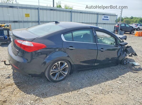 KNAFZ4A88G5448363 2016 KIA FORTE Черный Задняя правая четверть