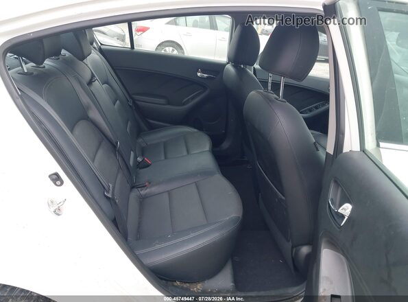 KNAFZ4A89G5551226 2016 KIA FORTE White Vista de la etiqueta del VIN