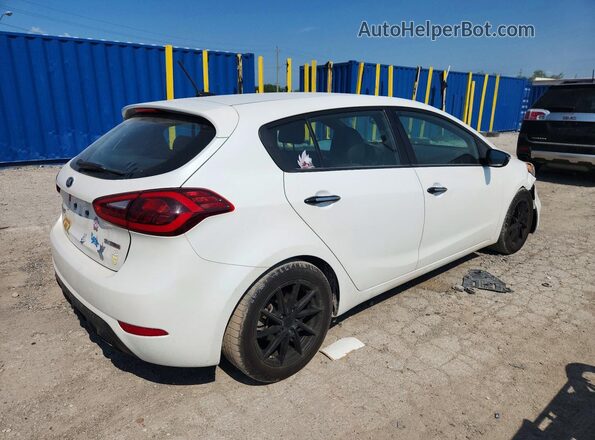 KNAFZ5A35G5498745 2016 KIA FORTE Белый Задняя правая четверть