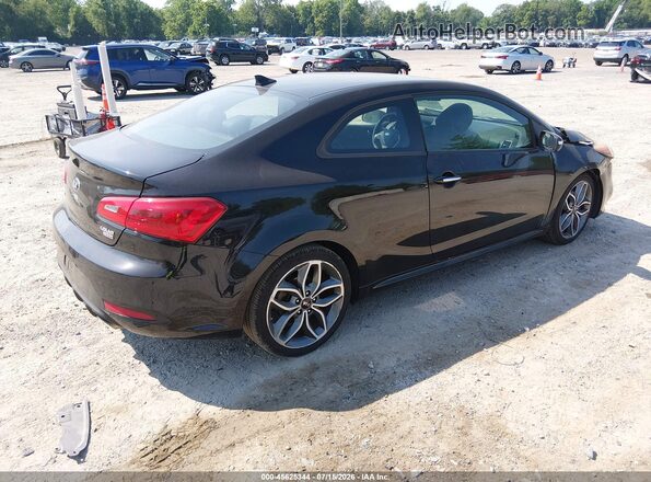 KNAFZ6A35G5629968 2016 KIA FORTE KOUP Black Задня права чверть