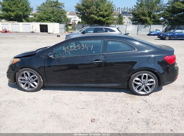 KNAFZ6A35G5629968 2016 KIA FORTE KOUP Black Панорамний вид салону 360°