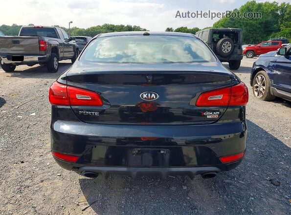 KNAFZ6A3XG5580508 2016 KIA FORTE Черный Вид сзади