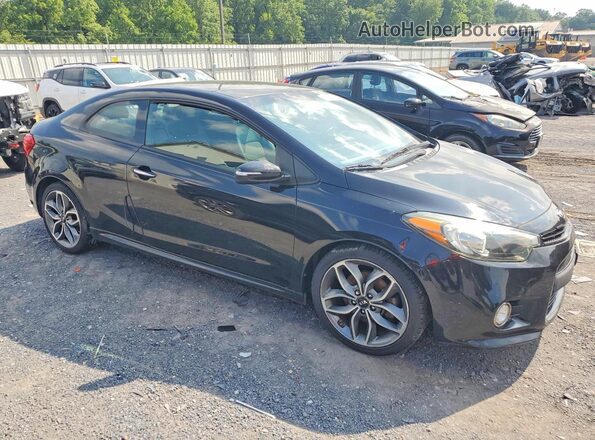 KNAFZ6A3XG5580508 2016 KIA FORTE Черный Передняя правая четверть