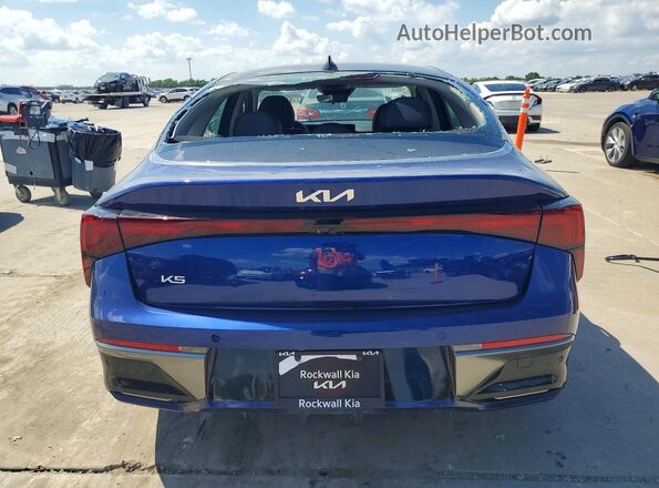 KNAG34J75S5336478 2025 KIA K5 Blue Widok z tyłu