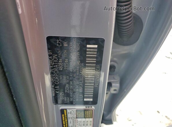 KNAG44J80T5423714 2026 KIA K5 Silver Շարժիչի բաժամունքի տեսք