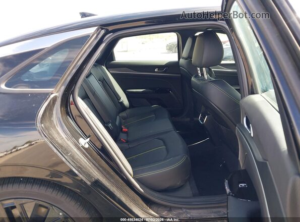 KNAG44J81T5397768 2026 KIA K5 Black Widok naklejki z numerem VIN