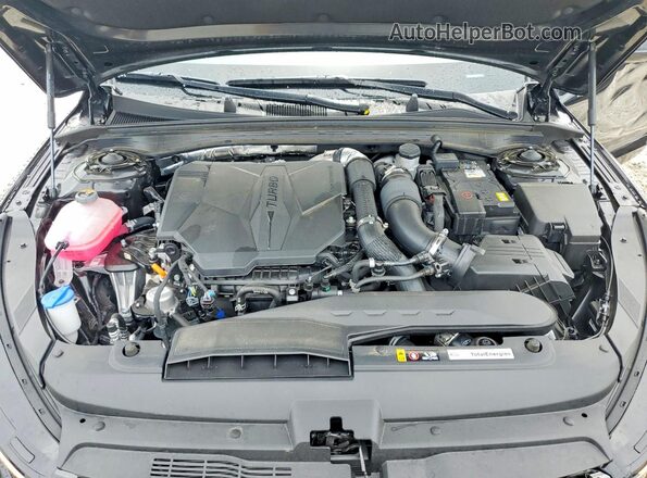 KNAG44J81T5402998 2026 KIA K5 Black Widok wnętrza z tyłu