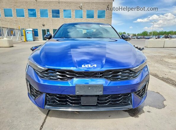 KNAG44J82S5277573 2025 KIA K5 Blue Դիմացի տեսք
