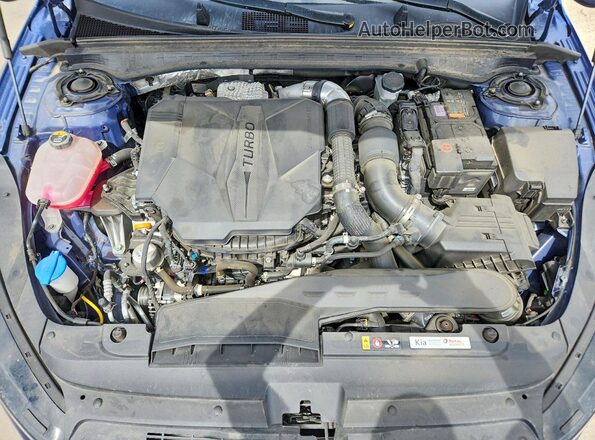 KNAG44J82S5277573 2025 KIA K5 Blue Սալոնի հետևի տեսք