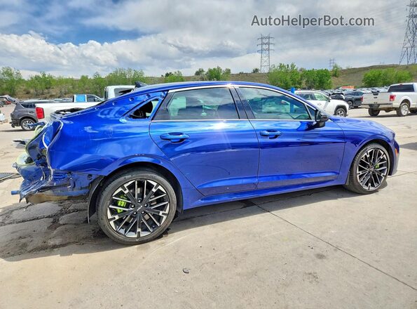 KNAG44J82S5277573 2025 KIA K5 Blue Հետևի աջ