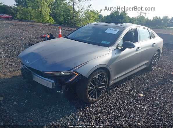KNAG44J86S5322014 2025 KIA K5 Gray წინა მარცხენა ხედი სამი მეოთხედიდან