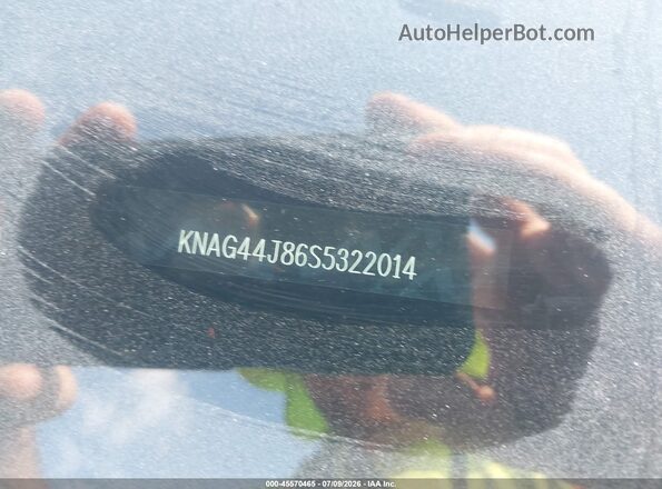 KNAG44J86S5322014 2025 KIA K5 Gray 