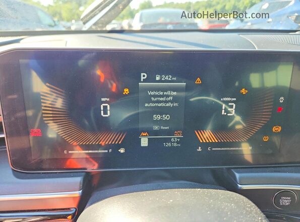 KNAG64J72S5290664 2025 KIA K5 Gray ხელსაწყოთა პანელის ხედი