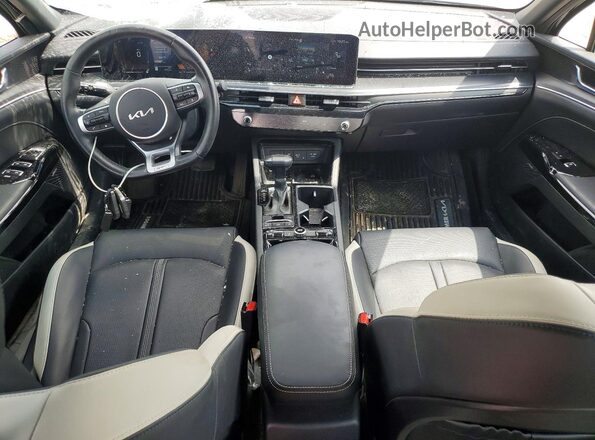 KNAG64J73S5330170 2025 KIA K5 Black Widok deski rozdzielczej