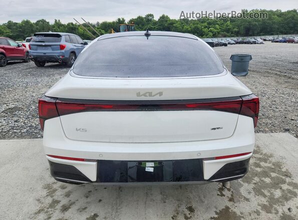 KNAG64J74S5315550 2025 KIA K5 White Հետևի տեսք