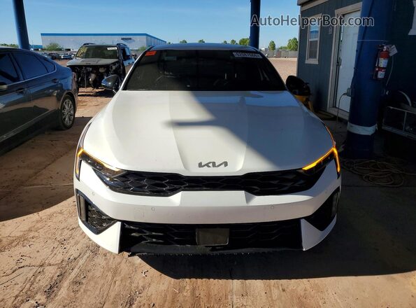 KNAG64J74S5337239 2025 KIA K5 White Դիմացի տեսք