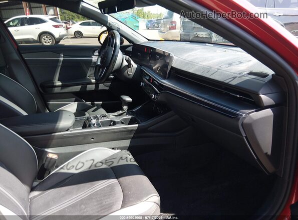 KNAG64J75S5283000 2025 KIA K5 Red Вид салону спереду