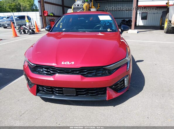 KNAG64J75S5283000 2025 KIA K5 Red Вид щитка приладів