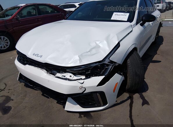 KNAG64J75S5383680 2025 KIA K5 White წინა ხედი