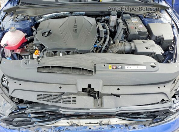 KNAG64J76S5296452 2025 KIA K5 Blue უკანა სალონის ხედი