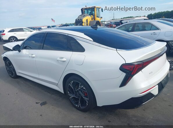 KNAG64J77S5356772 2025 KIA K5 White Սալոնի 360 աստիճան տեսք