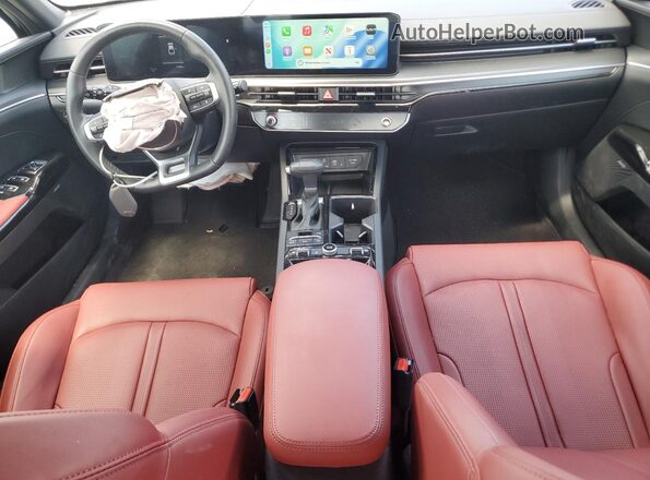 KNAG64J78S5386573 2025 KIA K5 Black Вид панелі приладів