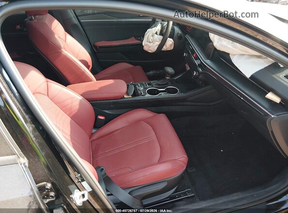 KNAG64J79T5482584 2026 KIA K5 Black Вид салону спереду