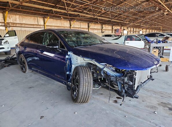 KNAG64J7XS5370696 2025 KIA K5 Blue Front right