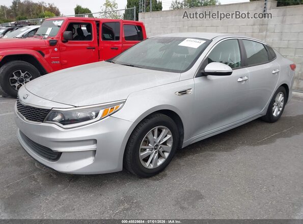KNAGT4L30G5111452 2016 KIA OPTIMA Silver წინა ხედი