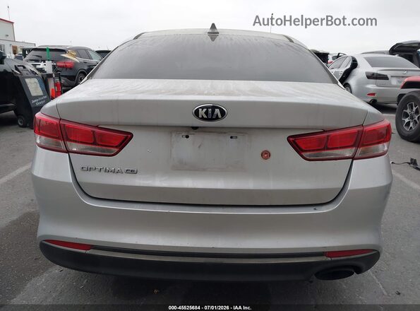 KNAGT4L30G5111452 2016 KIA OPTIMA Silver 