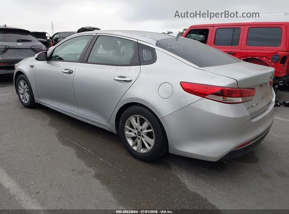 KNAGT4L30G5111452 2016 KIA OPTIMA Silver უკანა მარცხენა