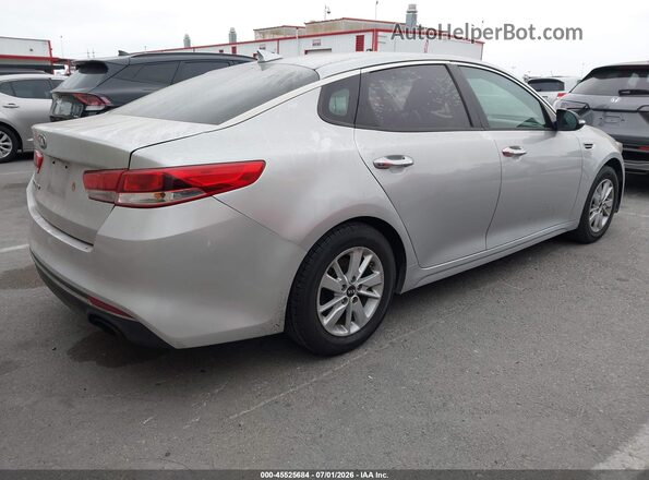 KNAGT4L30G5111452 2016 KIA OPTIMA Silver უკანა მარჯვენა