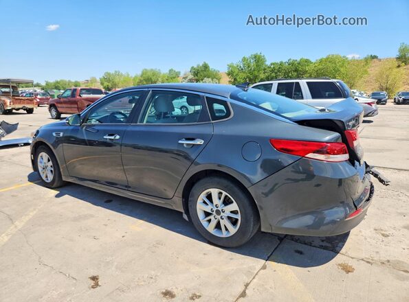 KNAGT4L33G5091357 2016 KIA OPTIMA Black Հետևի ձախ