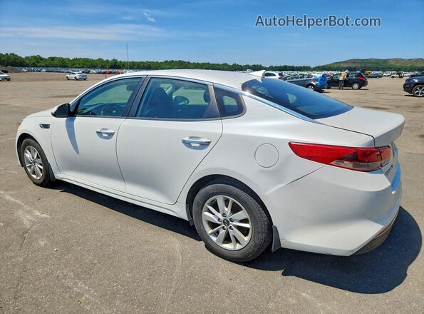 KNAGT4L34G5074065 2016 KIA OPTIMA White უკანა მარცხენა