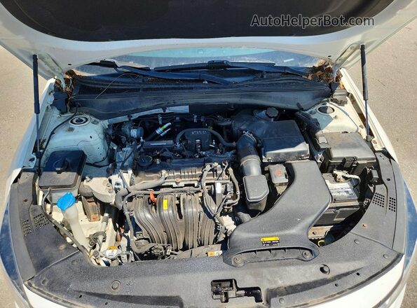 KNAGT4L34G5074065 2016 KIA OPTIMA White უკანა სალონის ხედი