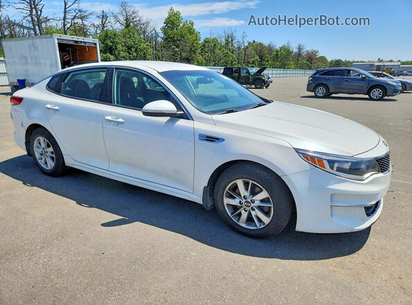 KNAGT4L34G5074065 2016 KIA OPTIMA White წინა მარჯვენა