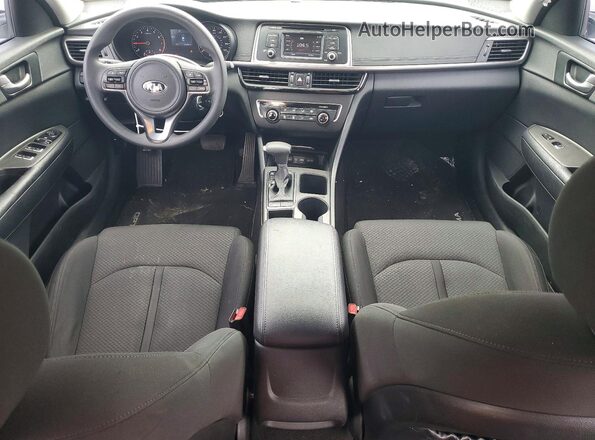 KNAGT4L34G5074342 2016 KIA OPTIMA White წინა პანელის ხედი