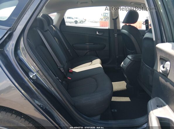KNAGT4L35J5217032 2018 KIA OPTIMA Black Widok naklejki z numerem VIN