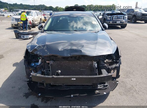 KNAGT4L35J5217032 2018 KIA OPTIMA Black Widok z przodu
