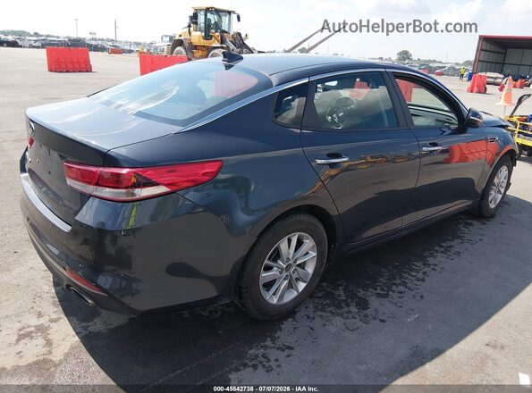 KNAGT4L35J5217032 2018 KIA OPTIMA Black Tył prawy