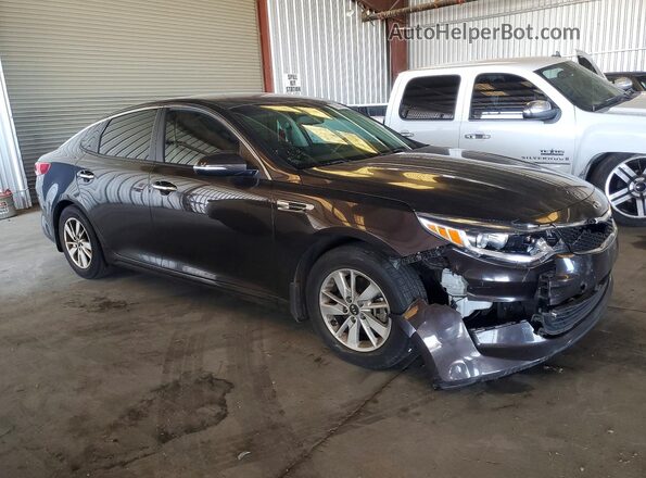 KNAGT4L35J5236308 2018 KIA OPTIMA Gray Przód prawy