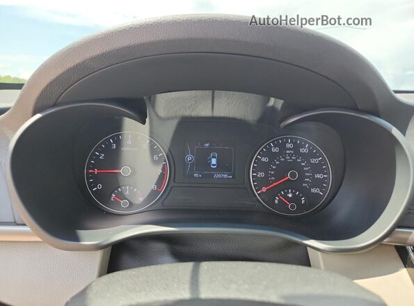 KNAGT4L36G5084256 2016 KIA OPTIMA Серый Вид щитка приборов