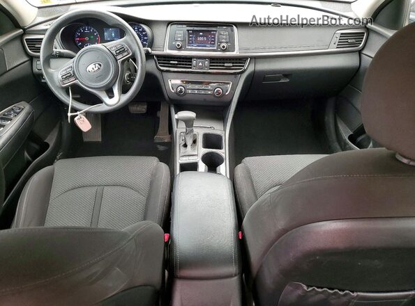 KNAGT4L36H5142075 2017 KIA OPTIMA Gray Вид панелі приладів