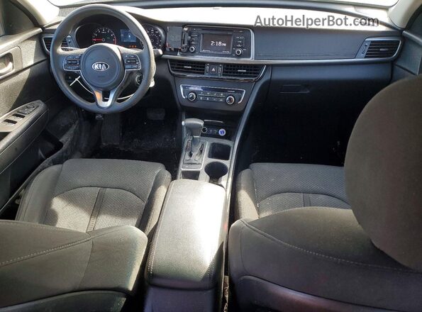 KNAGT4L37H5146202 2017 KIA OPTIMA Gray Dashboard view