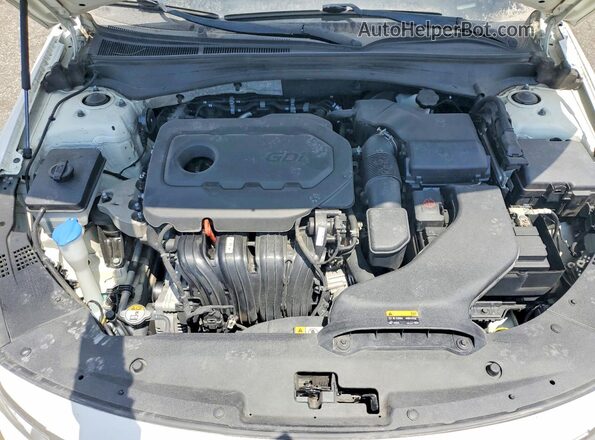 KNAGT4L39G5103348 2016 KIA OPTIMA Белый Вид задней части салона