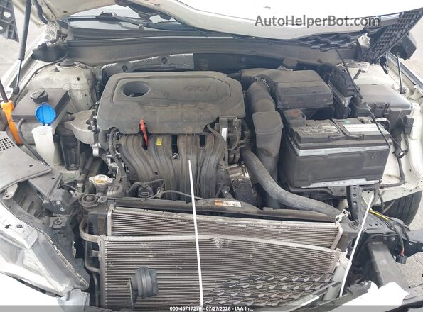 KNAGT4L3XG5101835 2016 KIA OPTIMA White Вид ззаду