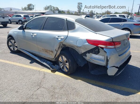 KNAGT4LC2H5004713 2017 KIA OPTIMA HYBRID Silver უკანა მარცხენა