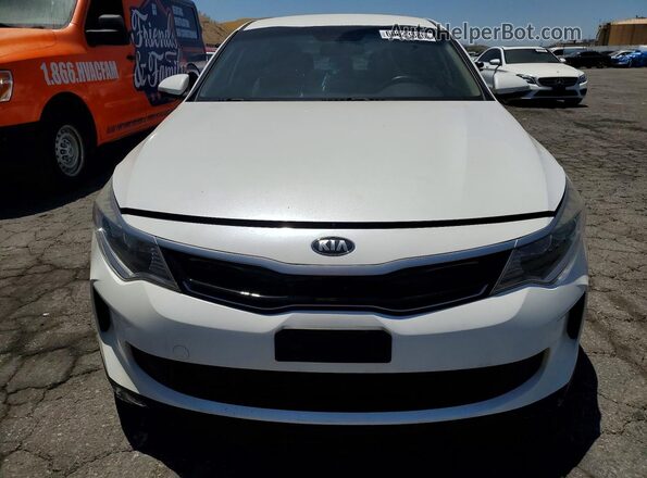 KNAGT4LC4H5007659 2017 KIA OPTIMA White Դիմացի տեսք