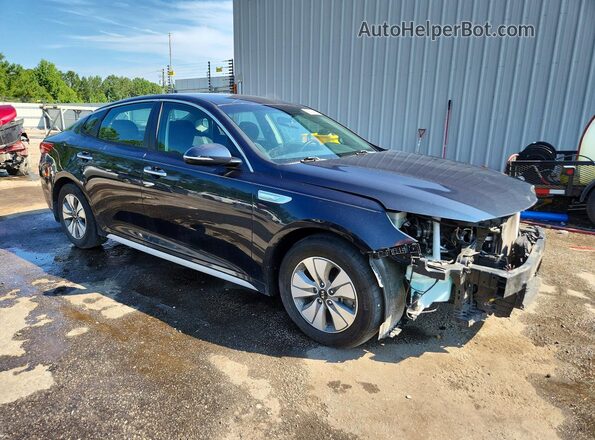 KNAGT4LE1J5021218 2018 KIA OPTIMA Синий Передняя правая четверть